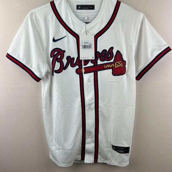 2024/25 NWT Nike Atlanta Braves MLB Jersey Shirt Riley #27 Young Size M 10/12 - Picture 1 of 9